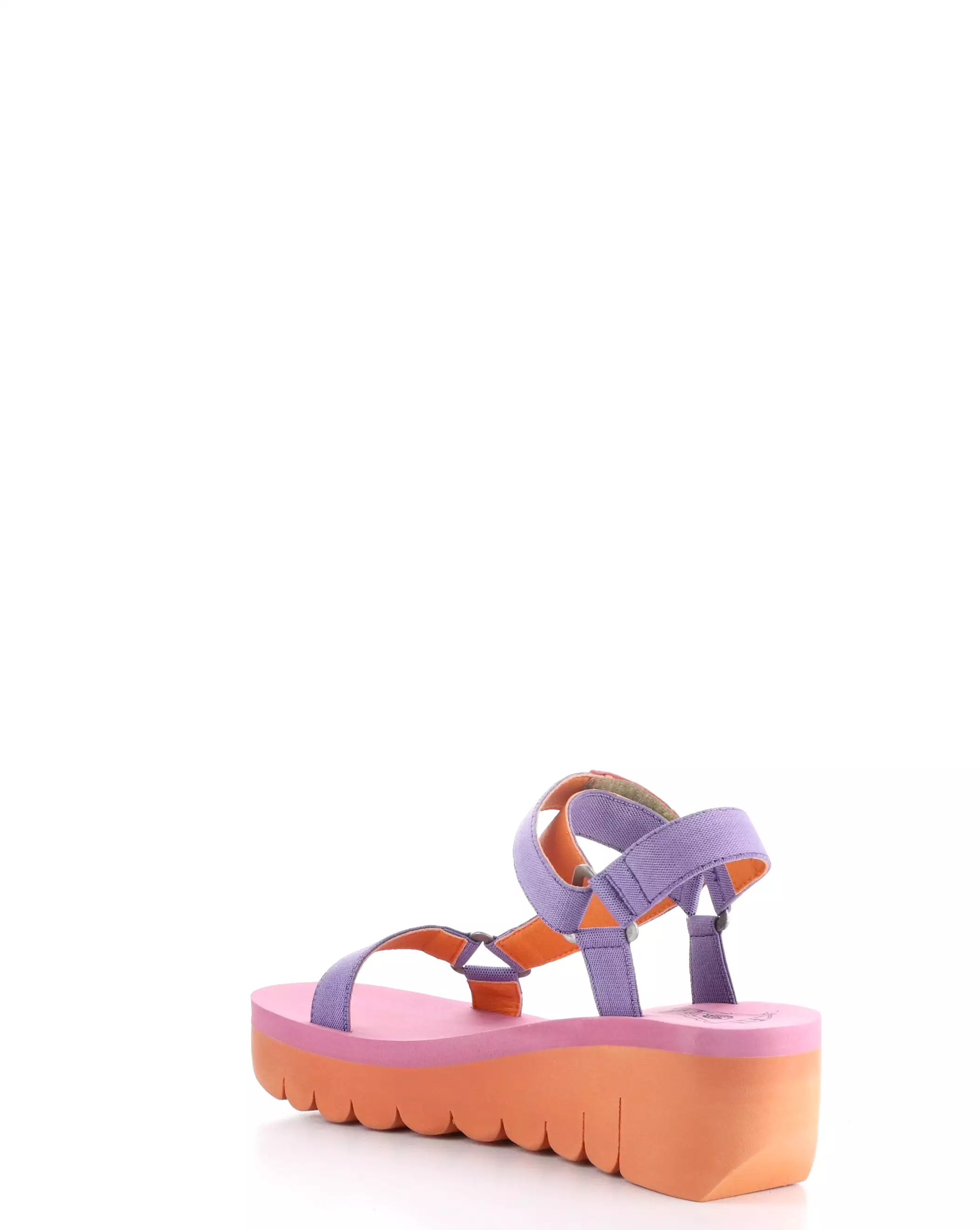 YEFA726FLY 008 VIOLET/ORANGE Velcro Sandals