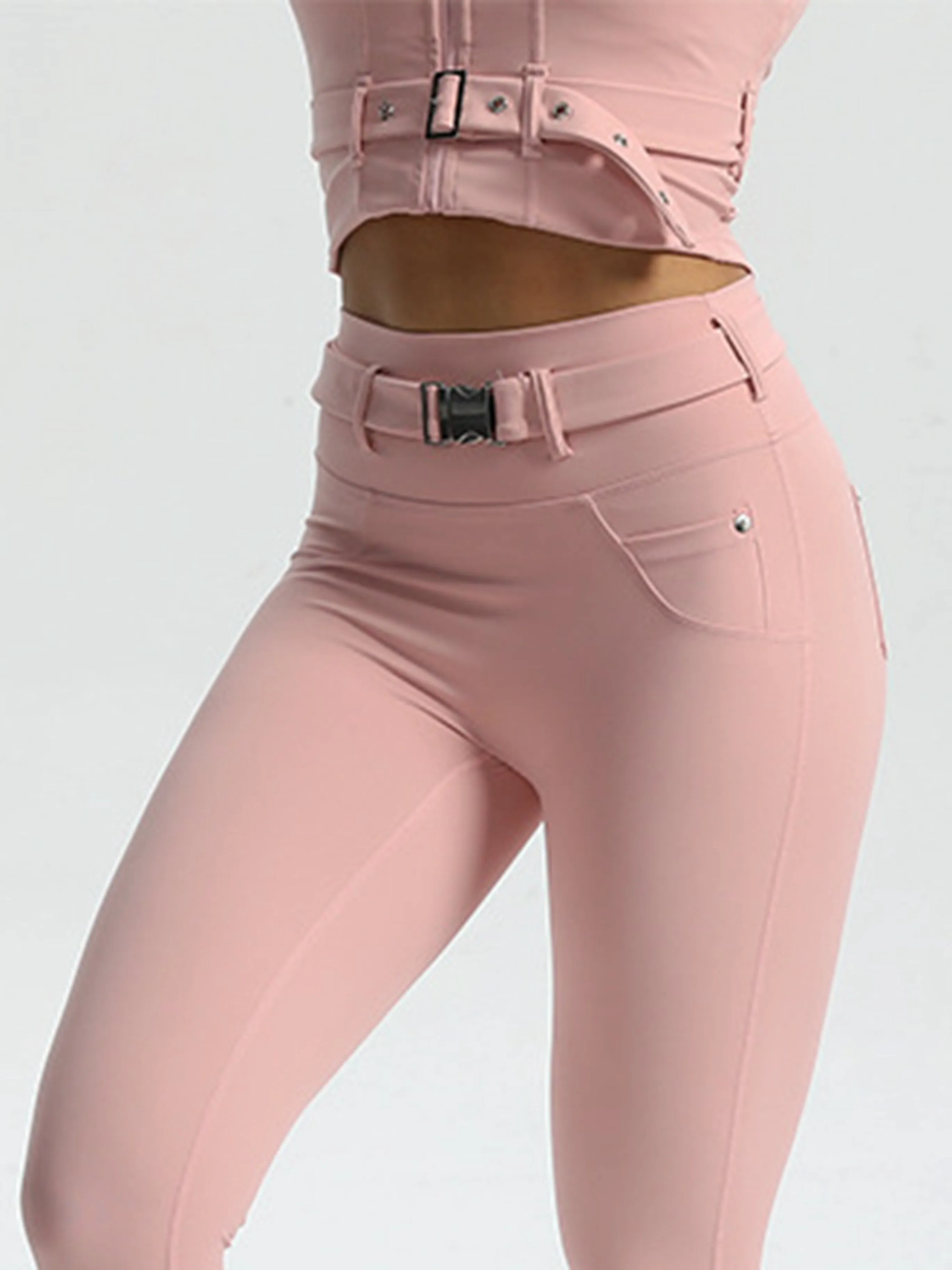 ZASUWA Female Pocket Cargo Leggings