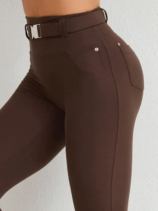 ZASUWA Female Pocket Cargo Leggings