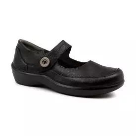 Ziera Shoes Women's Gloria Comfort Mary Jane - Black Leather