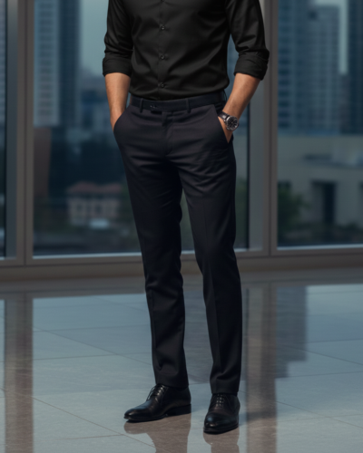 Classic Black Formal Pants